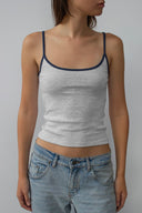 Scoop neck top