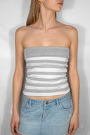 Band top with cuff