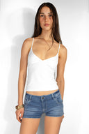 V-neck tank top