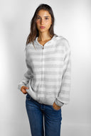 Hooded cardigan