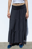 Ruffle long skirt