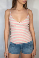 V-neck tank top
