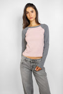 Two-tone T-shirt
