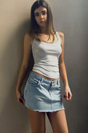 Low waist skirt