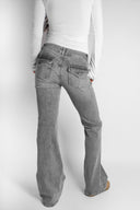 Flare low waist jeans