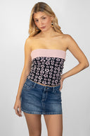 Band top with cuff