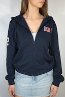 Zip-up hoodie