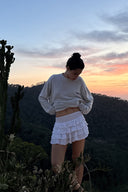 Mini ruffle skort