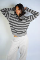 Hooded cardigan