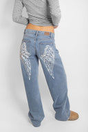 Low waist Wings jeans