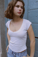 V-neck T-shirt