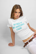 My Face Is Not Available t-shirt