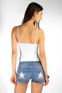 V-neck tank top