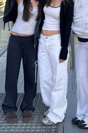 Low waist pants