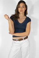 Lace T-shirt