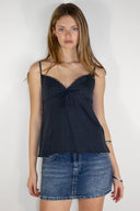 Tank top with bow