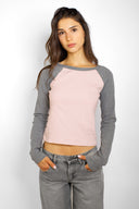 Two-tone T-shirt