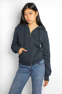 Wings zip-up hoodie