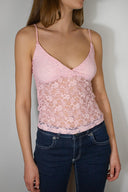 Lace tank top
