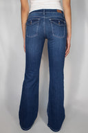 Low waist flare jeans