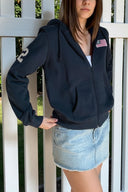 Zip-up hoodie