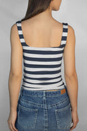 Square neckline top