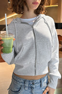 Zip hoodie