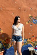 Low-waist shorts